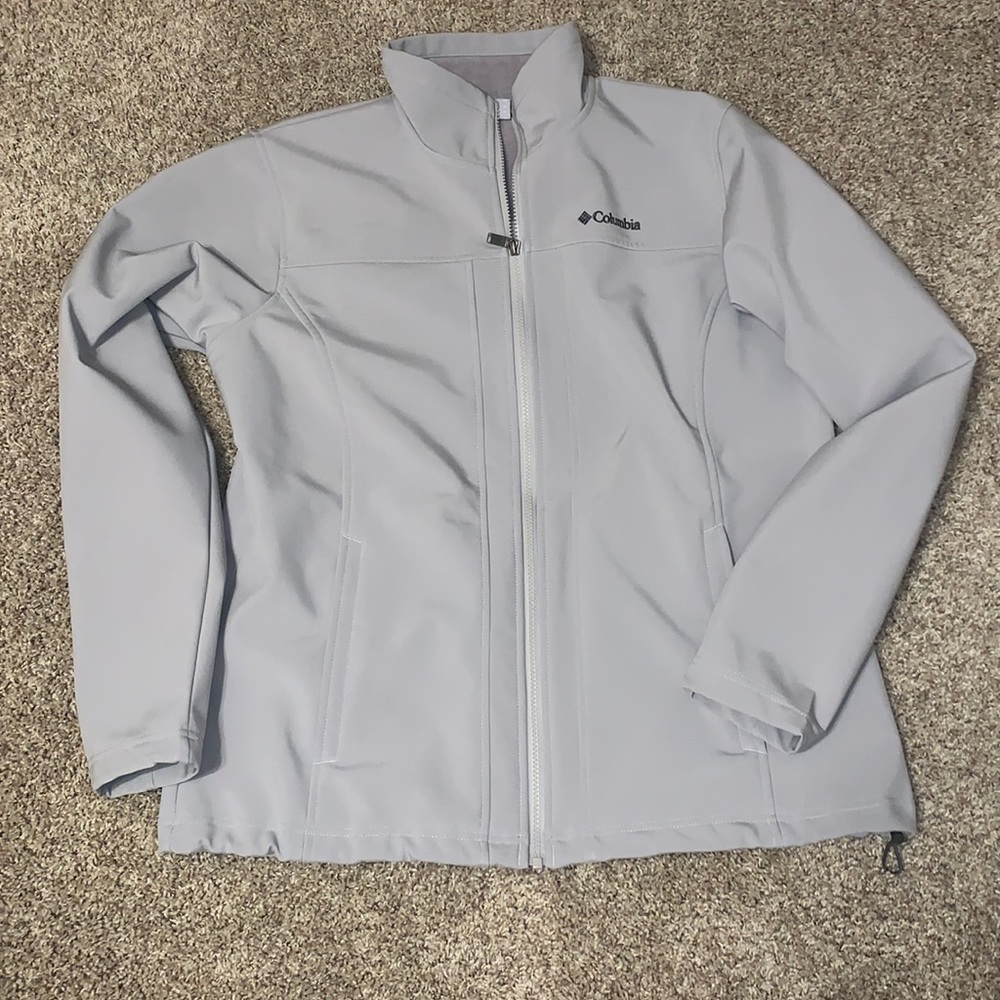 Light Colored Soft Shell Jacket - image 1